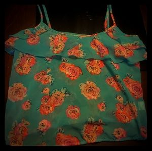 Women's sheer tank top